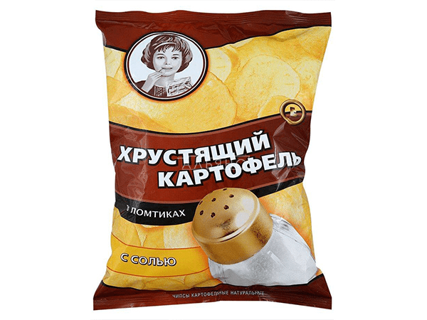 Картофельные чипсы "Девочка" 40 гр. в Барнауле