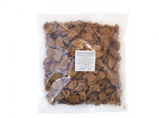 Креветки вяленые: Гренки черные со вкусом красной икры