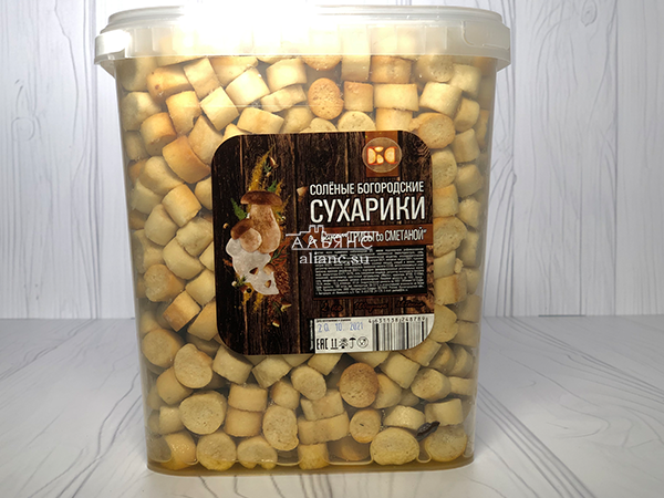 Сухарики с грибами и сметаной в Барнауле