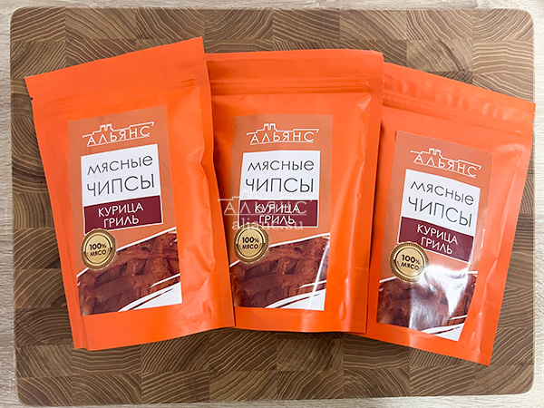 Мясо (АЛЬЯНС) вяленое курица "Гриль" 50 гр. в Барнауле