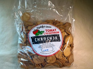 Сухарики с малосольным огурчиком: Снапсы ПШЕНИЧНЫЕ 