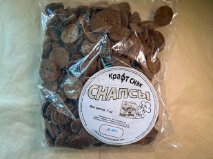 Треска филе (Chipka) 1кг: СНАПСЫ гренки со вкусом холодец и хрен