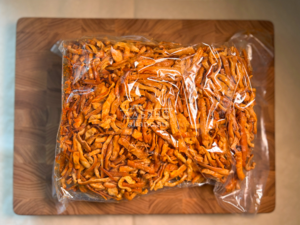 Нитка ЖАРЕНАЯ "Тайский перец" Oktobersnack 1 кг (сырный продукт) в Барнауле