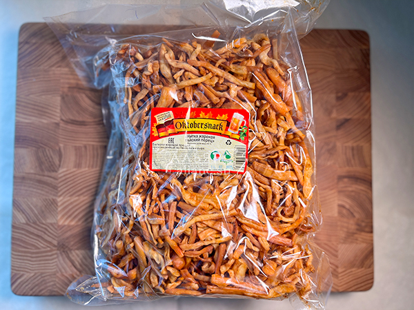 Нитка ЖАРЕНАЯ "Тайский перец" Oktobersnack 1 кг (сырный продукт) в Барнауле