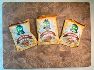 Чипсы из лаваша: Горох жареный со вкусом СЫРА 