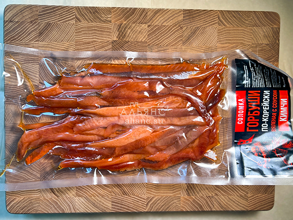 Горбуша соломка по-корейски в Барнауле