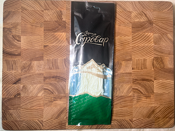 Сыр 60 гр ГОРНЫЙ СЫРОВАР (Паутинка белая с укропом и чесноком) в Барнауле