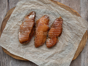 Джерки говяжьи со вкусом чеснока 45 гр.: Икра воблы вяленая