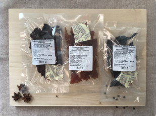 Джерки говяжьи со вкусом чеснока 45 гр.: Рыцарское мясо говядины